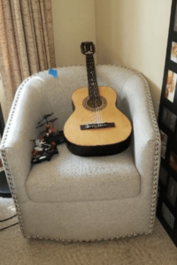 Chair and Guitar