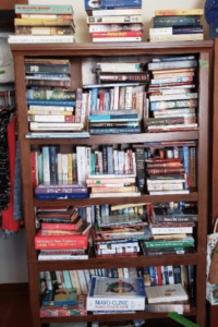 books and bookshelf