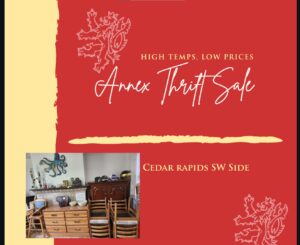 High Temps, Low Prices - Annex Thrift Sale