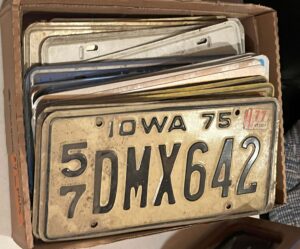 Vintage License Plates